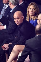 Steffi Graf & Andre Agassi - Welterweight Unification Championship - Mayweather VS Pacquiao in Las Vegas
