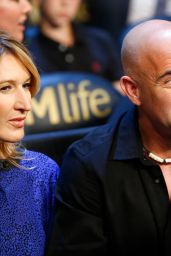 Steffi Graf & Andre Agassi - Welterweight Unification Championship - Mayweather VS Pacquiao in Las Vegas