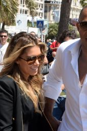 Sylvie Meis & Maurice Mobetie - Out in Cannes, May 2015
