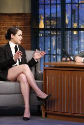 Tatiana Maslany - Late Night with Seth Meyers, May 2015