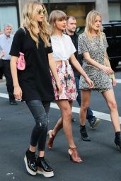 Taylor Swift, Martha Hunt and Gigi Hadid - Out in New York City, May 2015