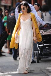Vanessa Hudgens Casual Style - Out in Soho, New York City, May 2015