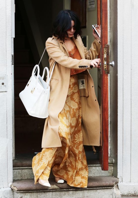 Vanessa Hudgens - Leaving Her Apartment in NYC, April 2015