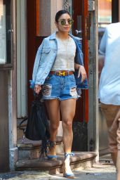 Vanessa Hudgens - Leaving Her Apartment in NYC, May 2015