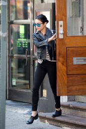 Vanessa Hudgens - Leaving Her Apartment in Soho, New York City, May 2015