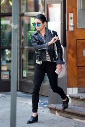 Vanessa Hudgens - Leaving Her Apartment in Soho, New York City, May 2015