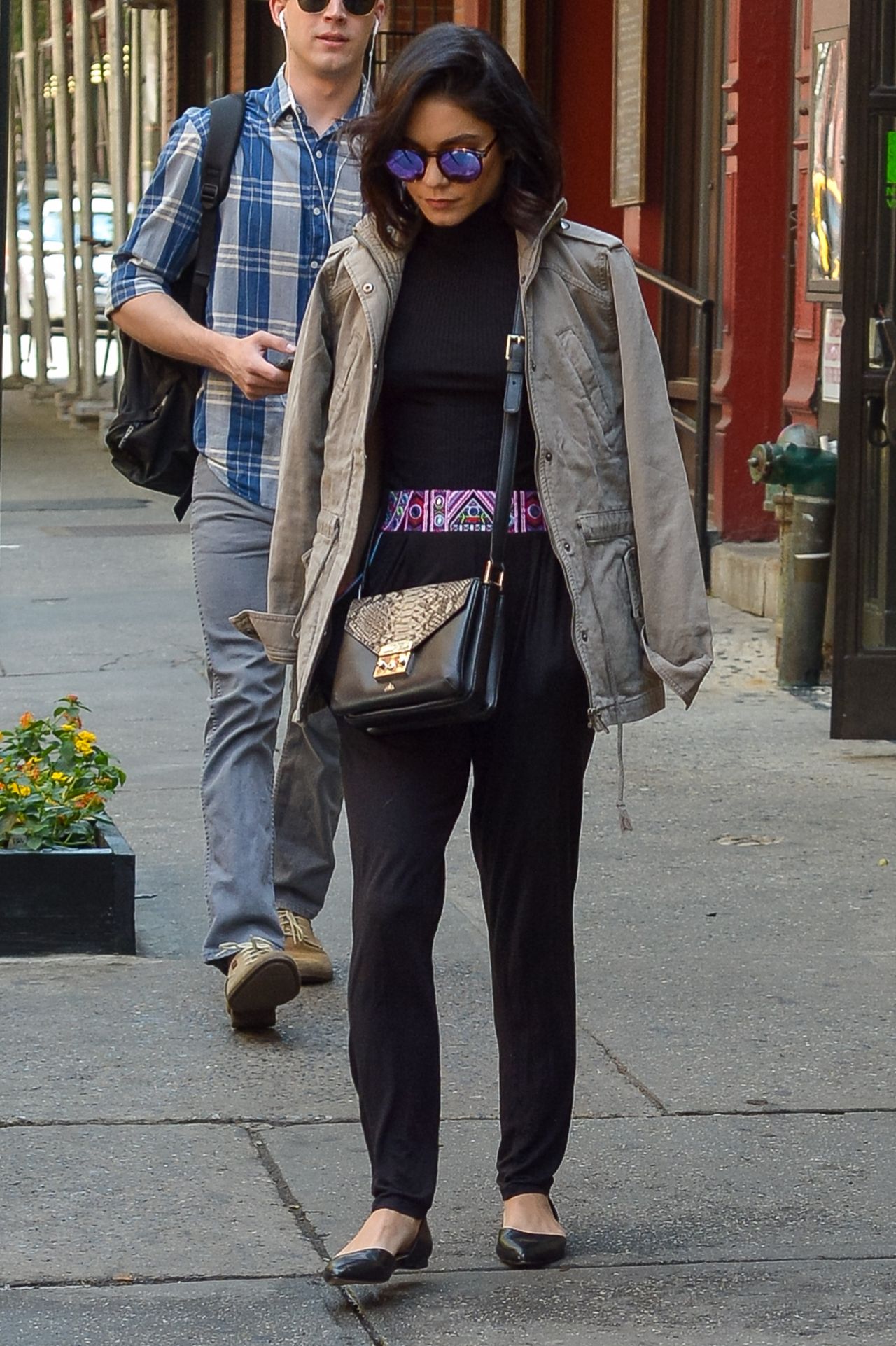 Vanessa Hudgens - Out in New York City, May 2015 • CelebMafia