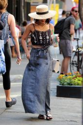 Vanessa Hudgens Street FAstion - Out in NYC, May 2015