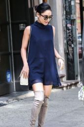 Vanessa Hudgens Style - Shopping in NYC, May 2015
