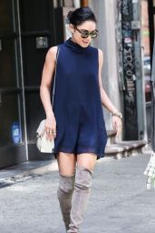 Vanessa Hudgens Style - Shopping in NYC, May 2015