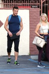 Witney Carson - Dancing With The Stars Rehearsal Studio in Hollywood, April 2015