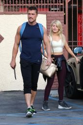 Witney Carson - Dancing With The Stars Rehearsal Studio in Hollywood, April 2015
