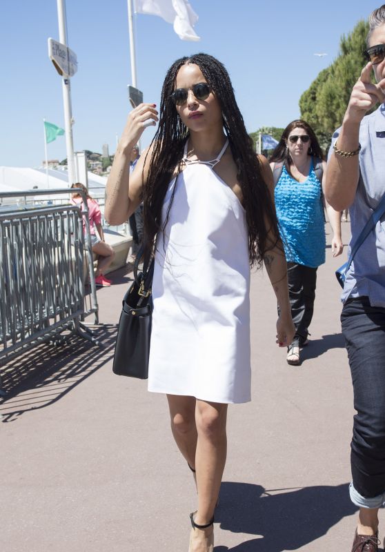 Zoë Kravitz - Out in Cannes, France, May 2015