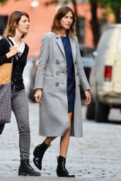 Alexa Chung - Out in SoHo, June 2015