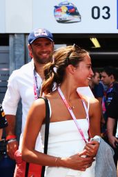 Alicia Vikander at the Infiniti Red Bull Racing Energy Station at Monte Carlo
