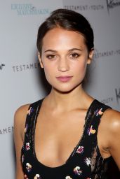 Alicia Vikander - Testament Of Youth Premiere at Chelsea Bow Tie Cinemas in New York