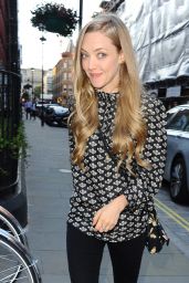 Amanda Seyfried at the Chiltern Firehouse in London, June 2015