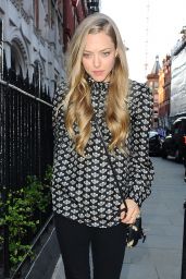 Amanda Seyfried at the Chiltern Firehouse in London, June 2015