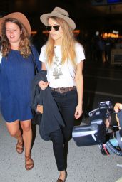 Amber Heard at LAX Airport, June 2015