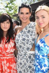 Angie Harmon - Charlotte & Gwenyth Gray Foundation Tea Party in Brentwood
