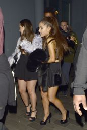 Ariana Grande Night Out Style - London, June 2015