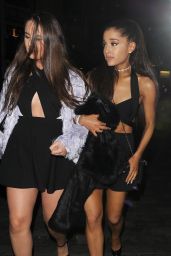 Ariana Grande Night Out Style - London, June 2015