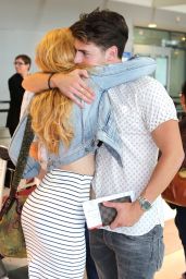 Bella Thorne Street Style - Pearson Airport in Toronto, June 2015