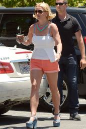 Britney Spears in Shorts - Thousand Oaks, June 2015