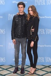 Cara Delevingne - Paper Towns Press Tour in London, June 2015