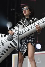 Charli XCX Performing at BBC Radio One Big Weekend at Earlham Park in Norwich, May 2015