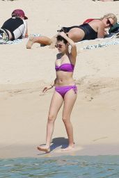Chloe Bridges in a Bikini on a Beach in Hawaii - June 2015