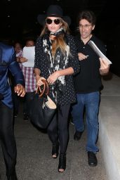 Chrissy Teigen Airport Style - at LAX in LA, June 2015