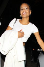 Christina Milian Night Out Style - Outside Mr. Chow and Hooray Henry