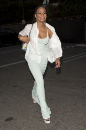 Christina Milian Night Out Style - Outside The Chateau Marmont, June 2015