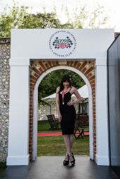 Daisy Lowe at 2015 Goodwood Festival of Speed in Chichester, England