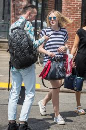 Dakota Fanning - Out in NYC, June 2015