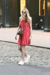 Dakota Fanning - Out in Soho, New York City, June 2015