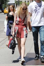 Dakota Fanning - Out Shopping in Soho, New York, June 2015