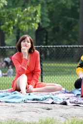 Dakota Johnson - How To Be SIngle Movie Set in New York City, May 2015