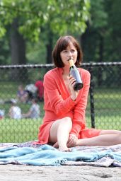 Dakota Johnson - How To Be SIngle Movie Set in New York City, May 2015