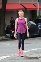 Diane Kruger Gym Style - Out in New York, June 2015
