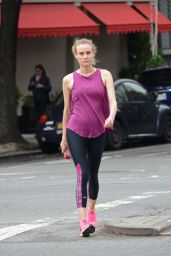Diane Kruger Gym Style - Out in New York, June 2015
