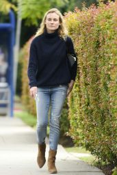 Diane Kruger in Jeans - Out in West Hollywood, June 2015
