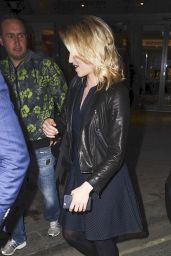 Dianna Agron Leaving the St. James Theatre in London, June 2015