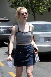 Elle Fanning - Out in LA, May 2015
