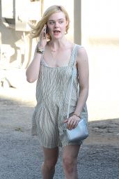 Elle Fanning - Out in West Hollywood, June 2015