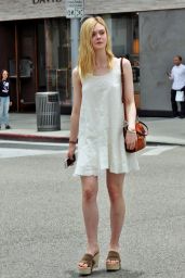Elle Fanning - Shopping In Beverly Hills, June 2015