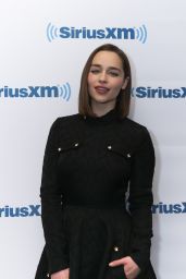 Emilia Clarke at SiriusXM Studios in New York City - June 2015