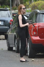 Emma Stone - Out in Beverly Hills, June 2015