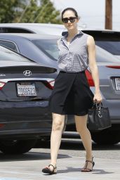 Emmy Rossum - Out Running Errands in Los Angeles, June 2015